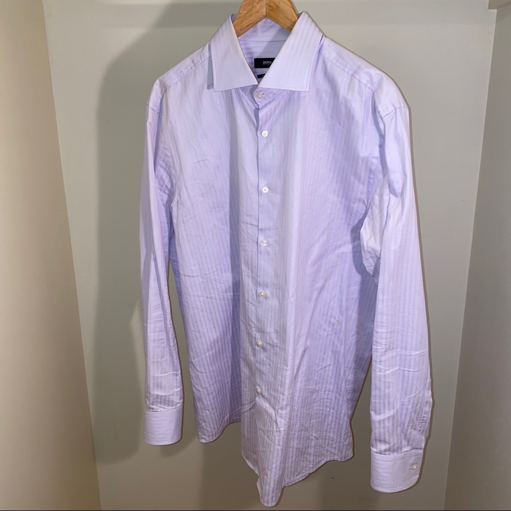 Hugo Boss Lavender Button down